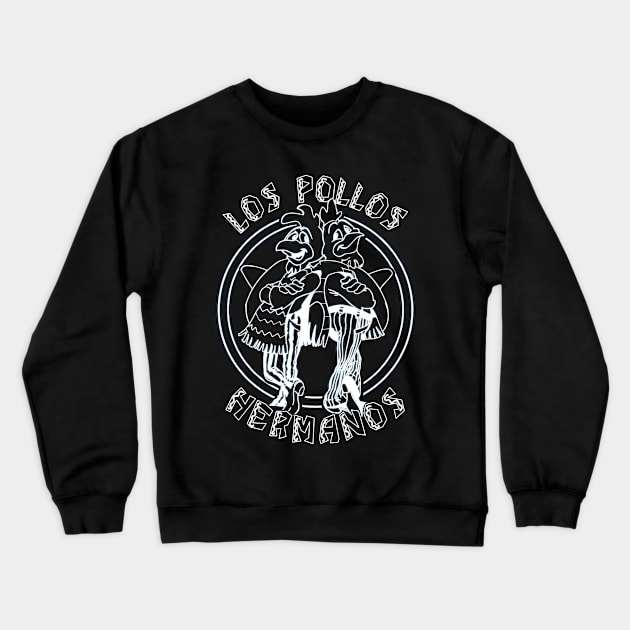 Los Pollos Hermanos Crewneck Sweatshirt by Litaru